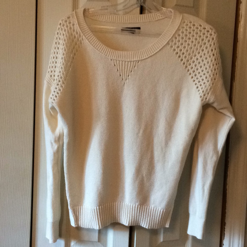 COPY - Cream long sleeve sweater.